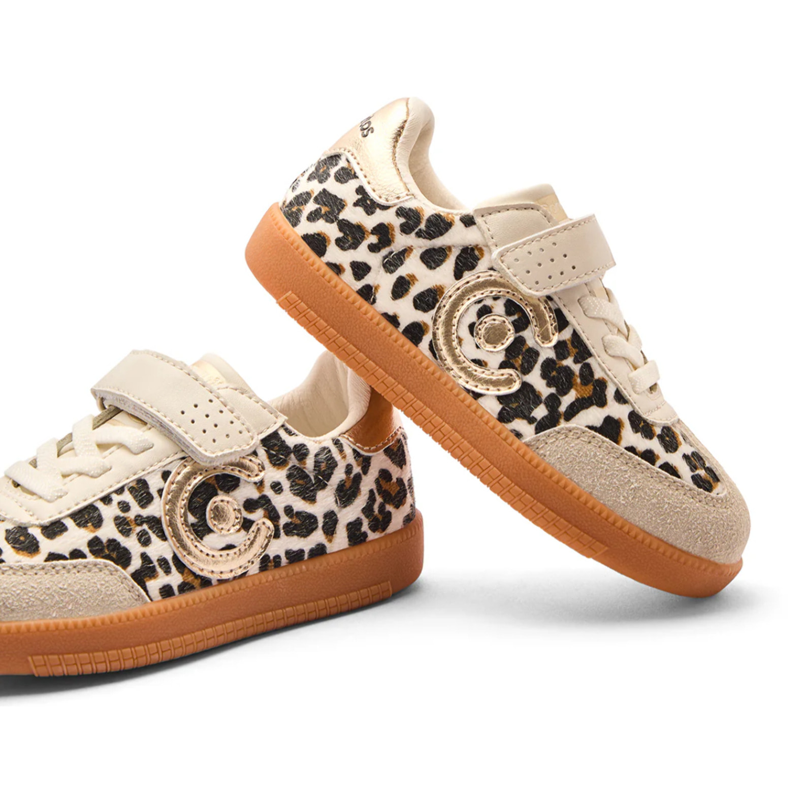 Zapatillas Bajas de Niña con Estampado Leopardo