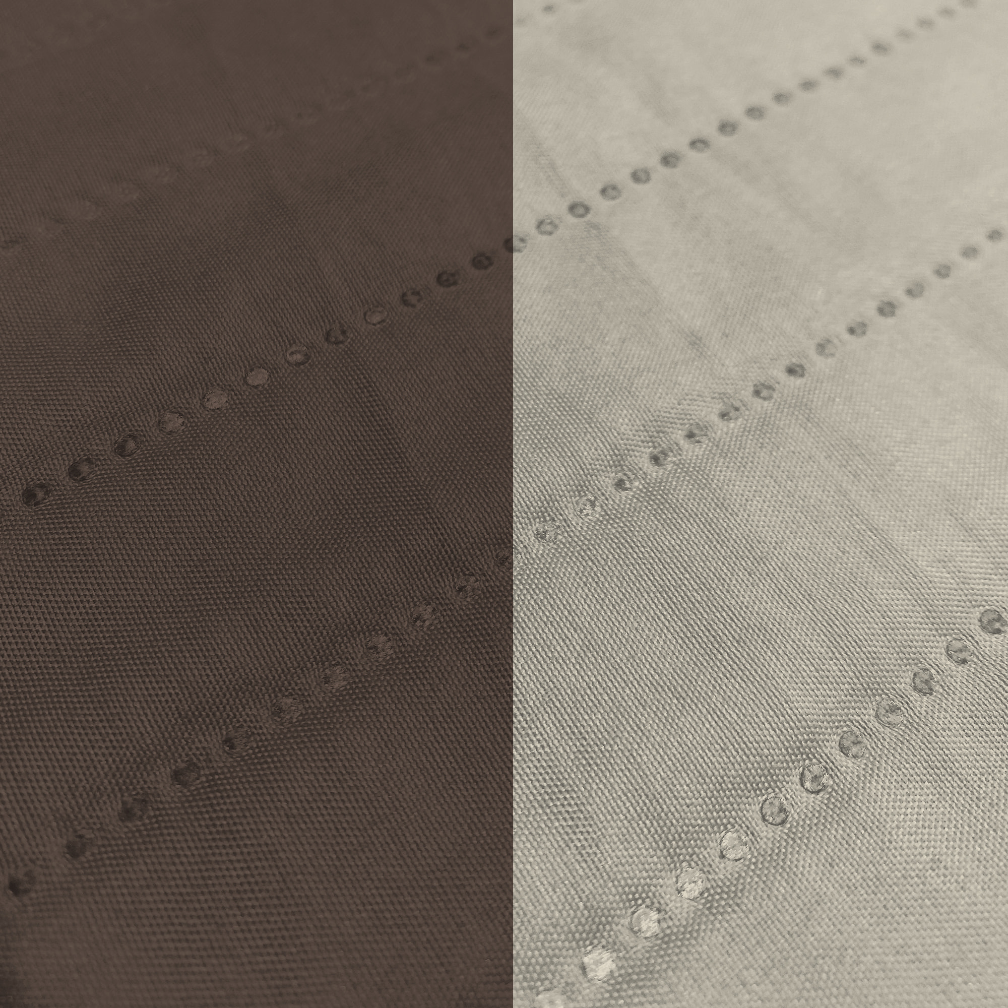 COPRIDIVANO TRAPUNTATO PINSONIC TRENDY MARRONE/PANNA