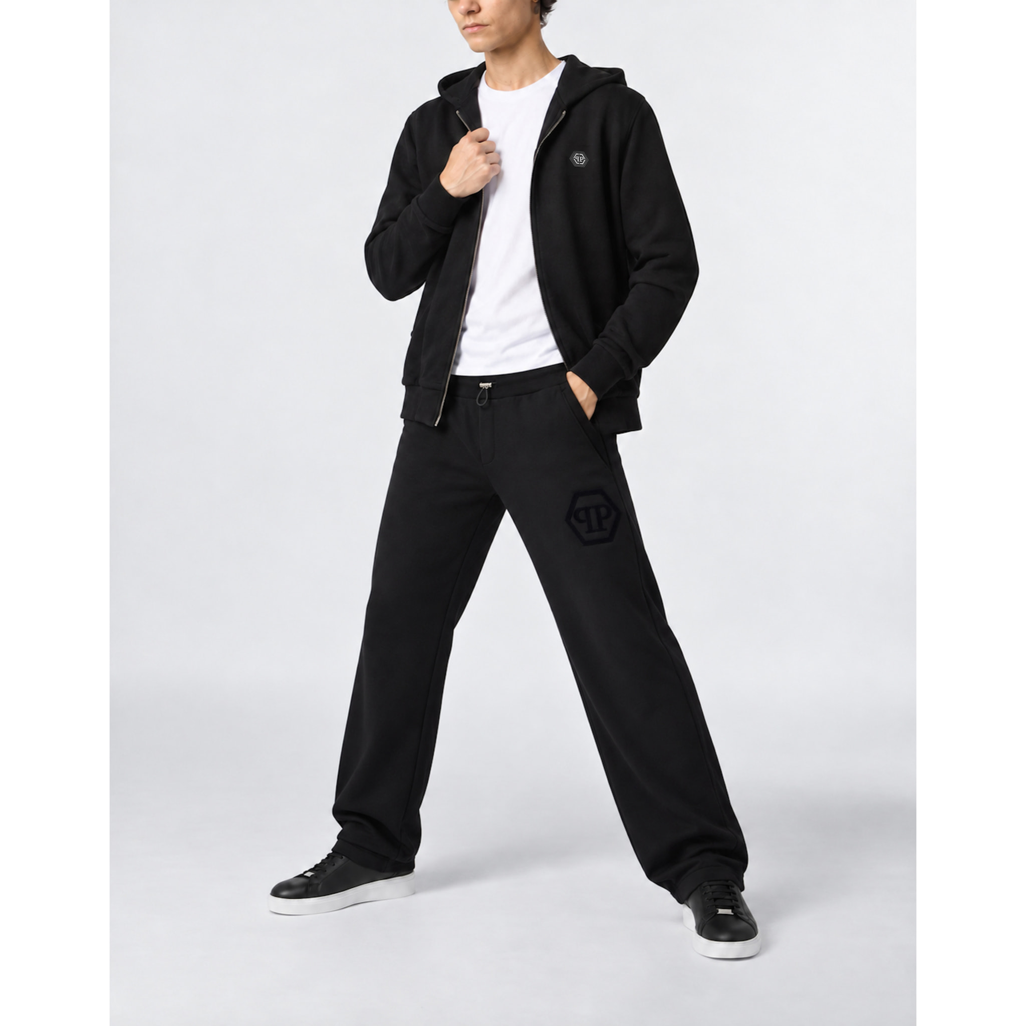 PHILIPP PLEIN Pantalones de chándal HEXAGON