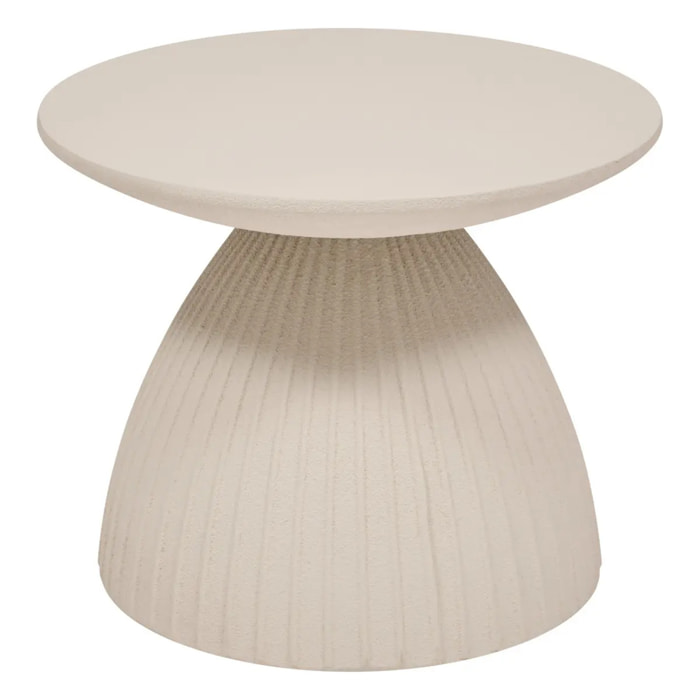 Table basse Fylis argile 50x50cm