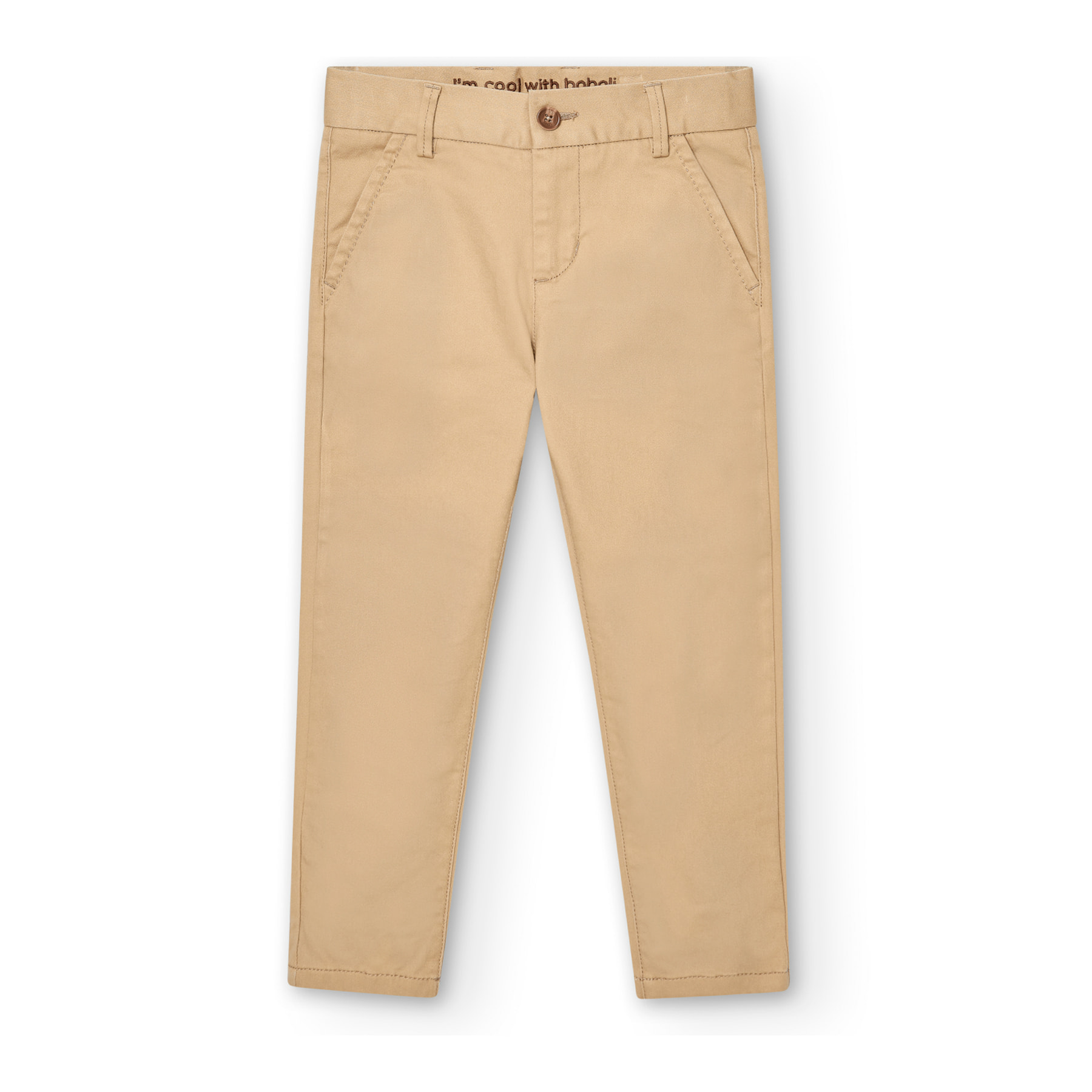 Pantalón satén elástico de niño -BCI