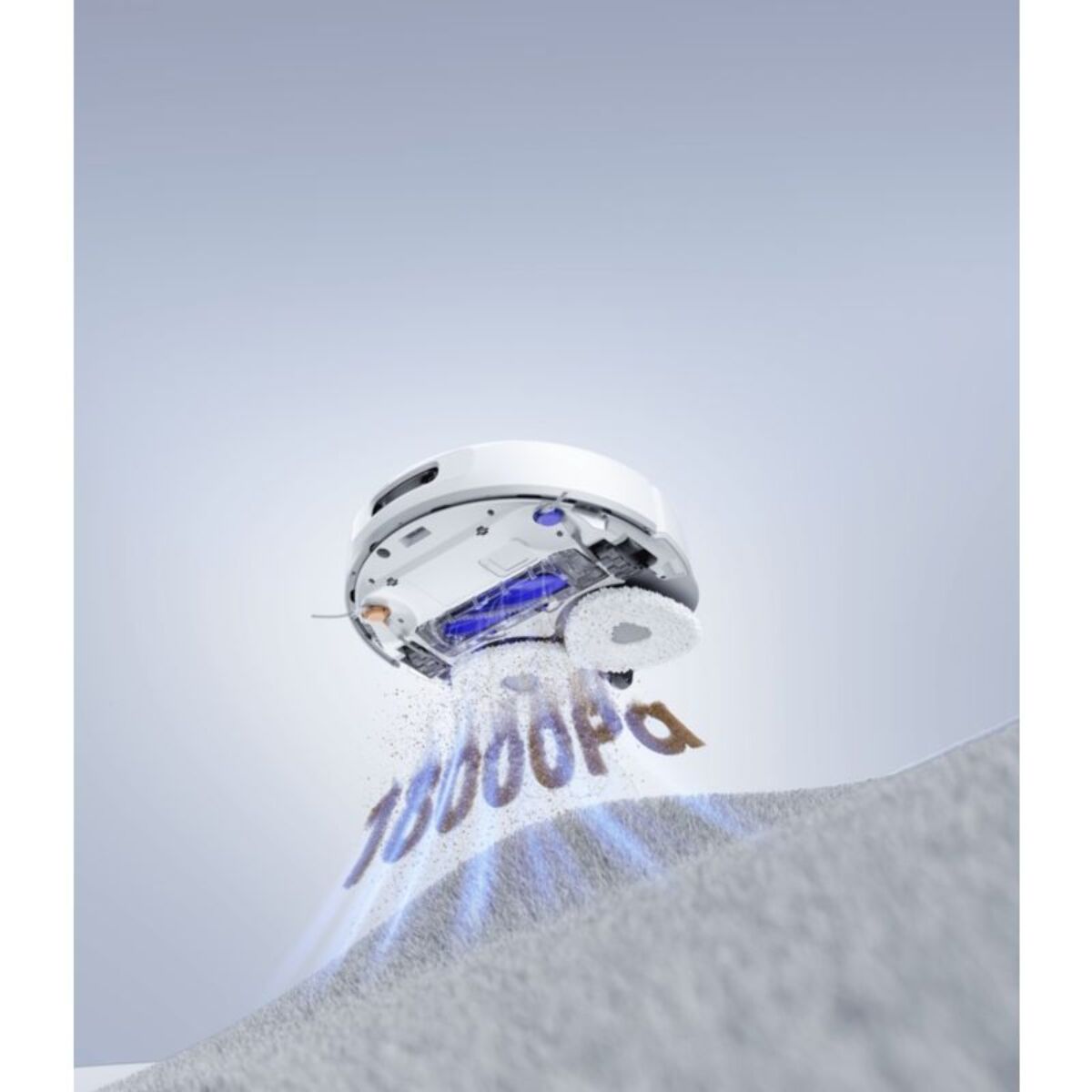 Robot Aspirateur Laveur NARWAL Freo Z10 Ultra Blanc Argente