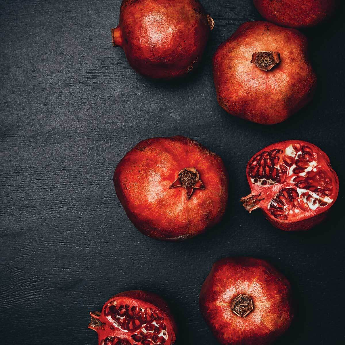 Affiche collection une livre de grenade Affiche + cadre en bois - Chêne