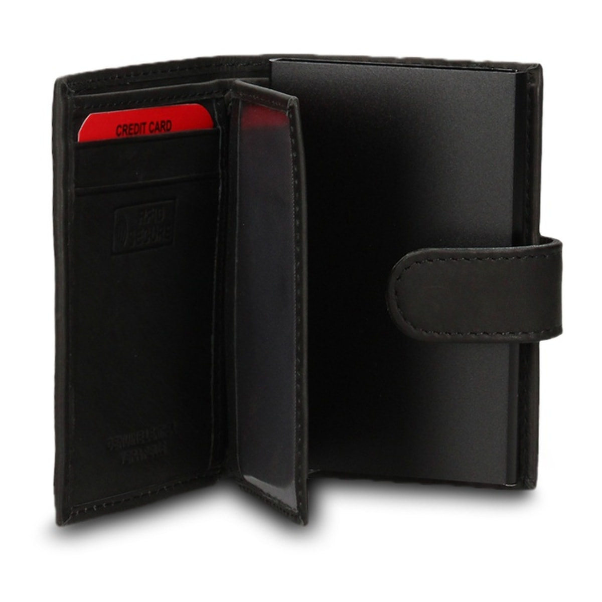 Portafoglio uomo in vera pelle - Modello Astor Prime - Casual - 7.5 x 10.0 x 2.0 cm