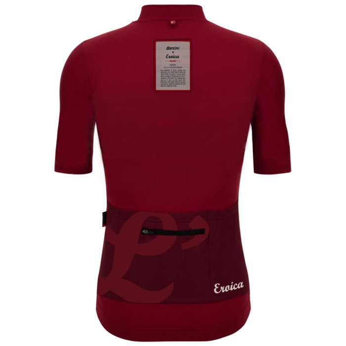 Eroica L' - Maillot - Bordeaux - Homme
