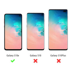 Coque Samsung Galaxy S10e 360 intégrale transparente Attrape coeur Tendance Evetane.