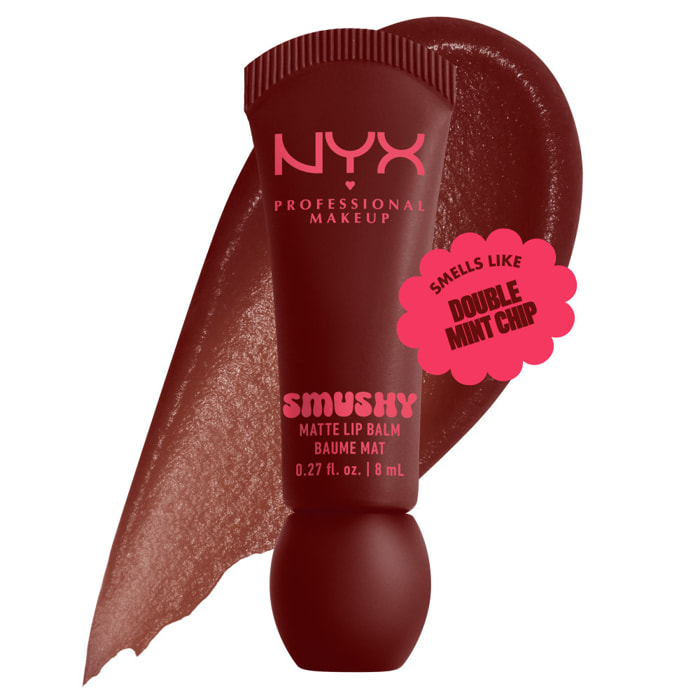 NYX Professional Makeup Smushy baume à lèvres teinté Smudge Fudge
