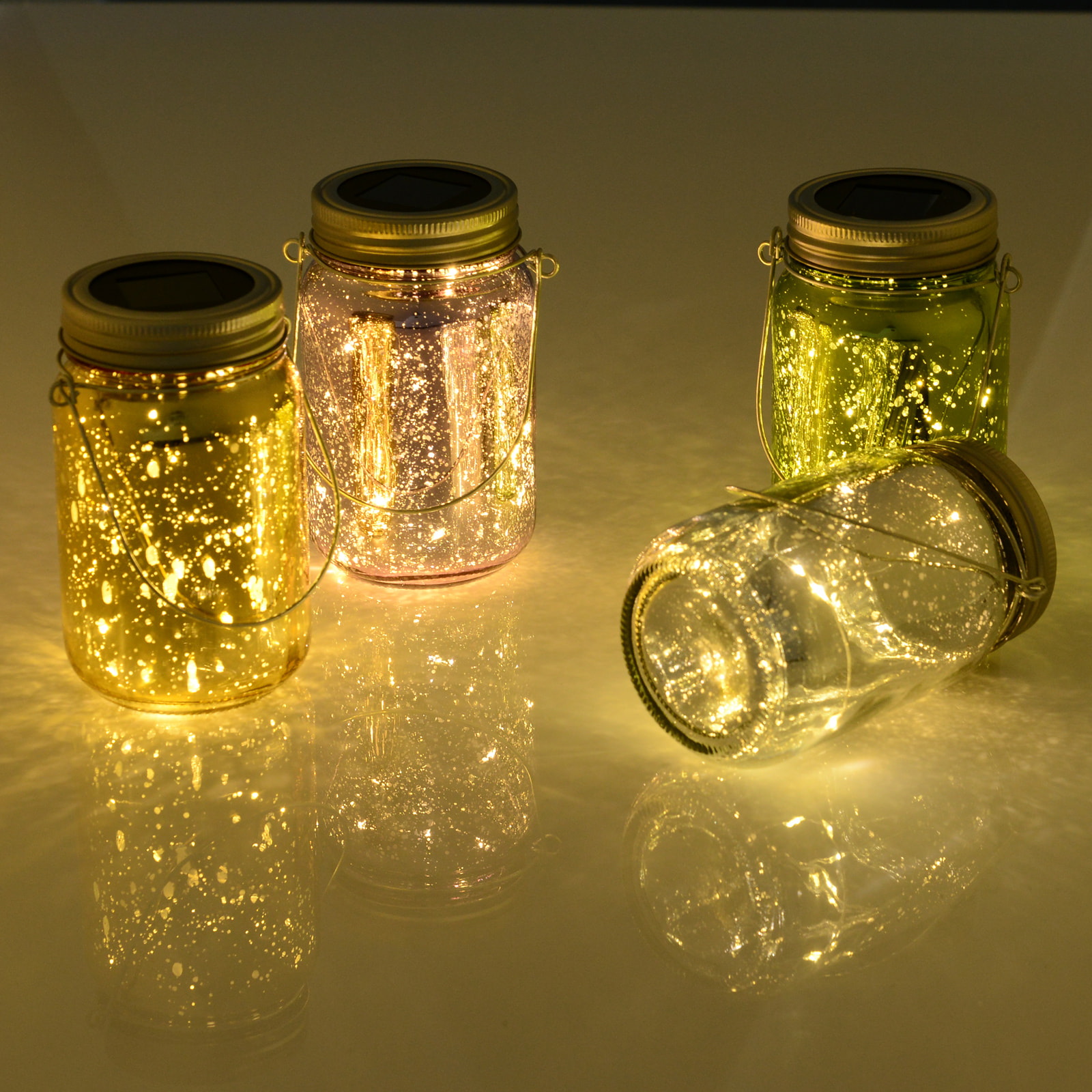 Lampes LED décoratives de jardin 4 couleurs