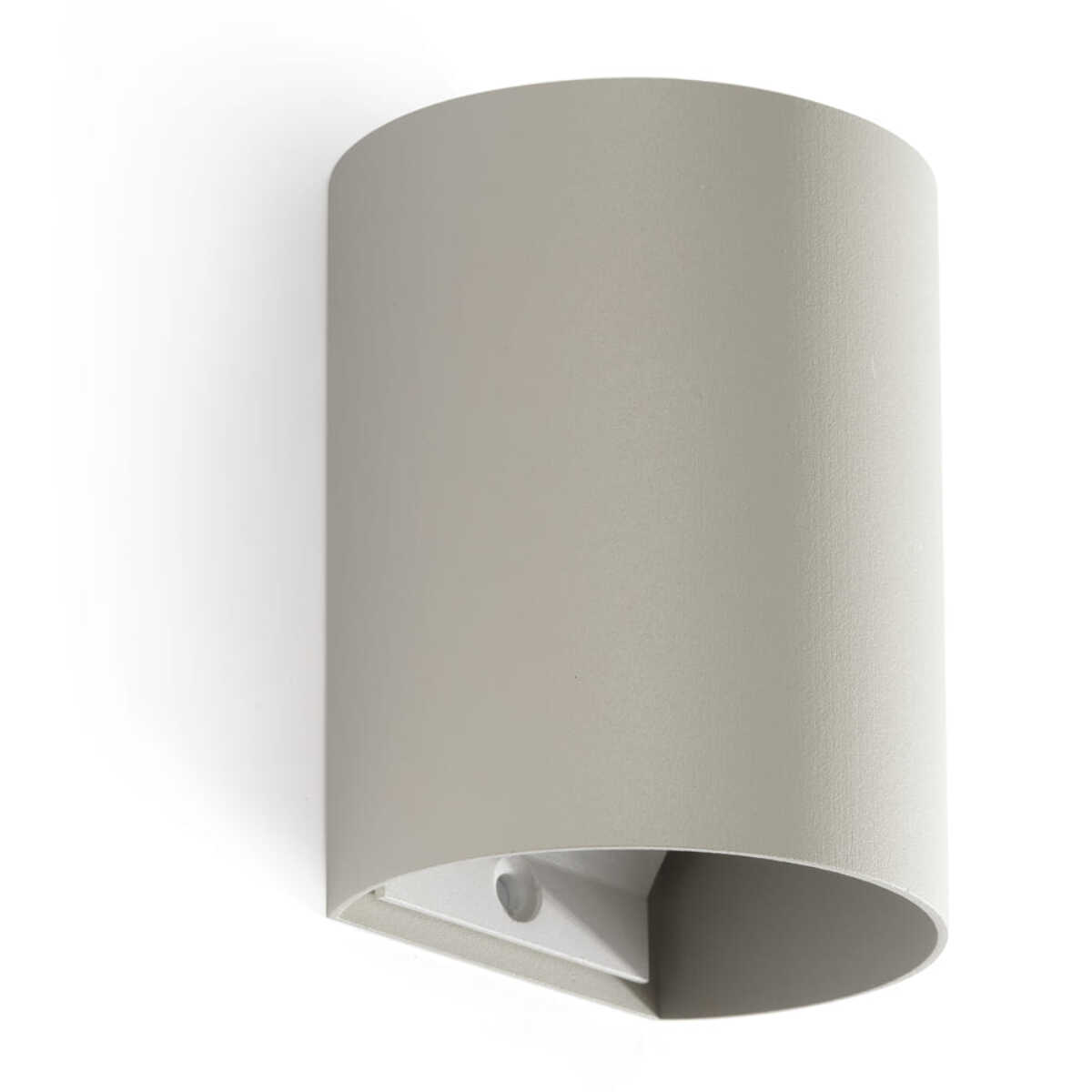 SOLE Lampada da parete rotondo grigio