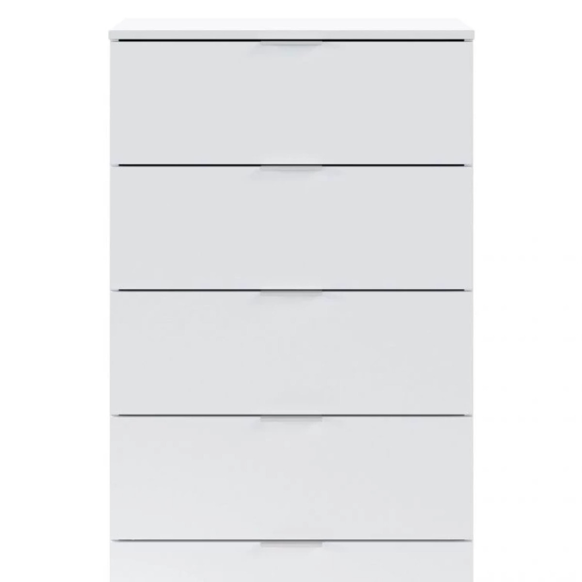 Cómoda de 5 cajones formato vertical en blanco mate 60x110 cm Akari Blanco Artik (Blanco Mate)