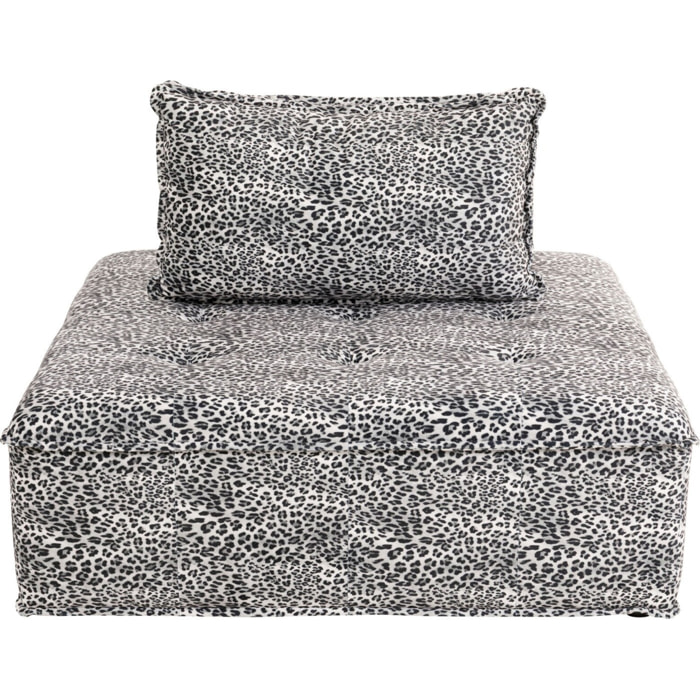 Assise Portofino léopard gris Kare Design