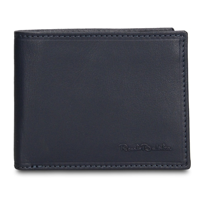 Portafoglio uomo in vera pelle - Modello Erevan Pro - Casual - 11.5 x 9.0 x 2.0 cm
