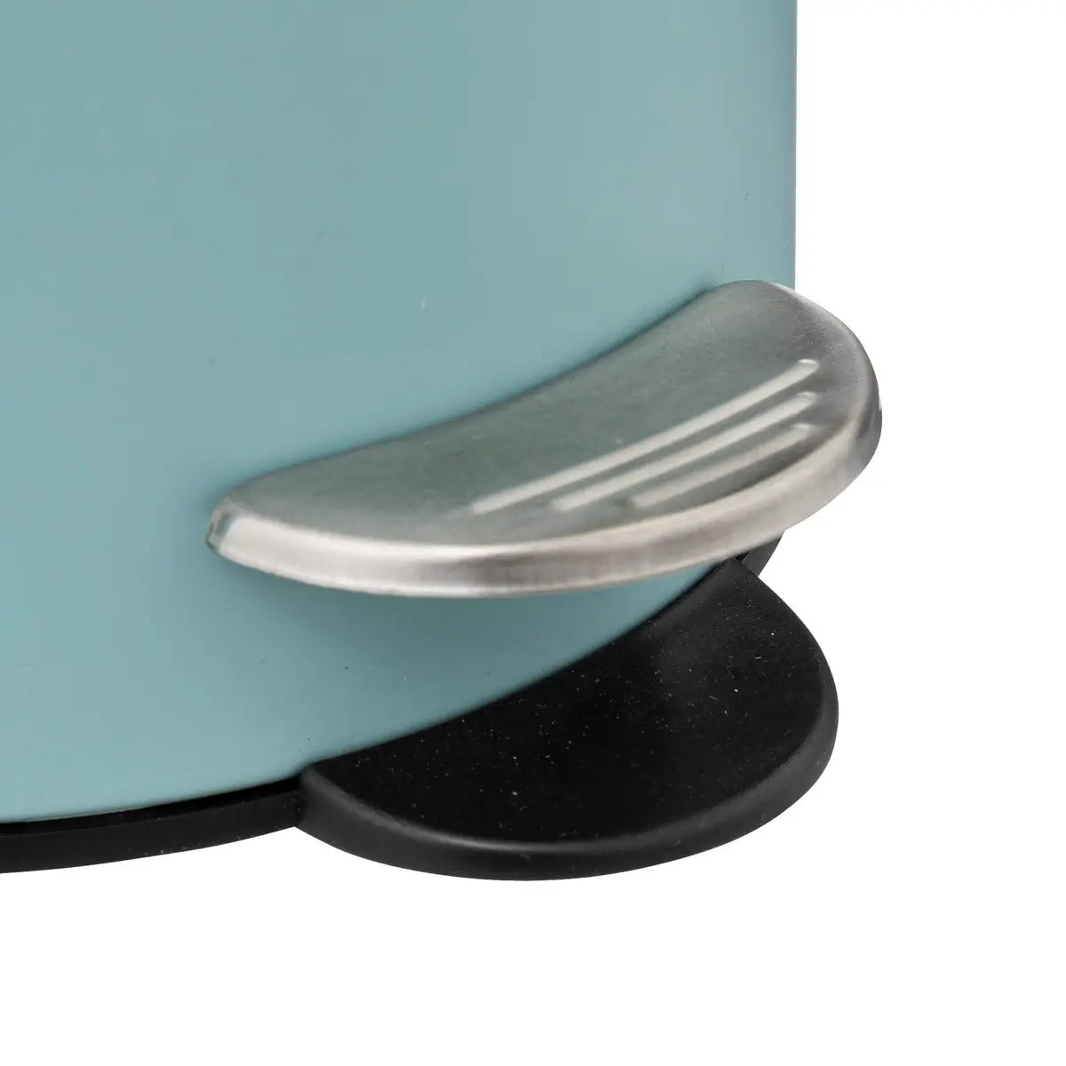 Poubelle métal soft close 3L "Colorama" bleu artic