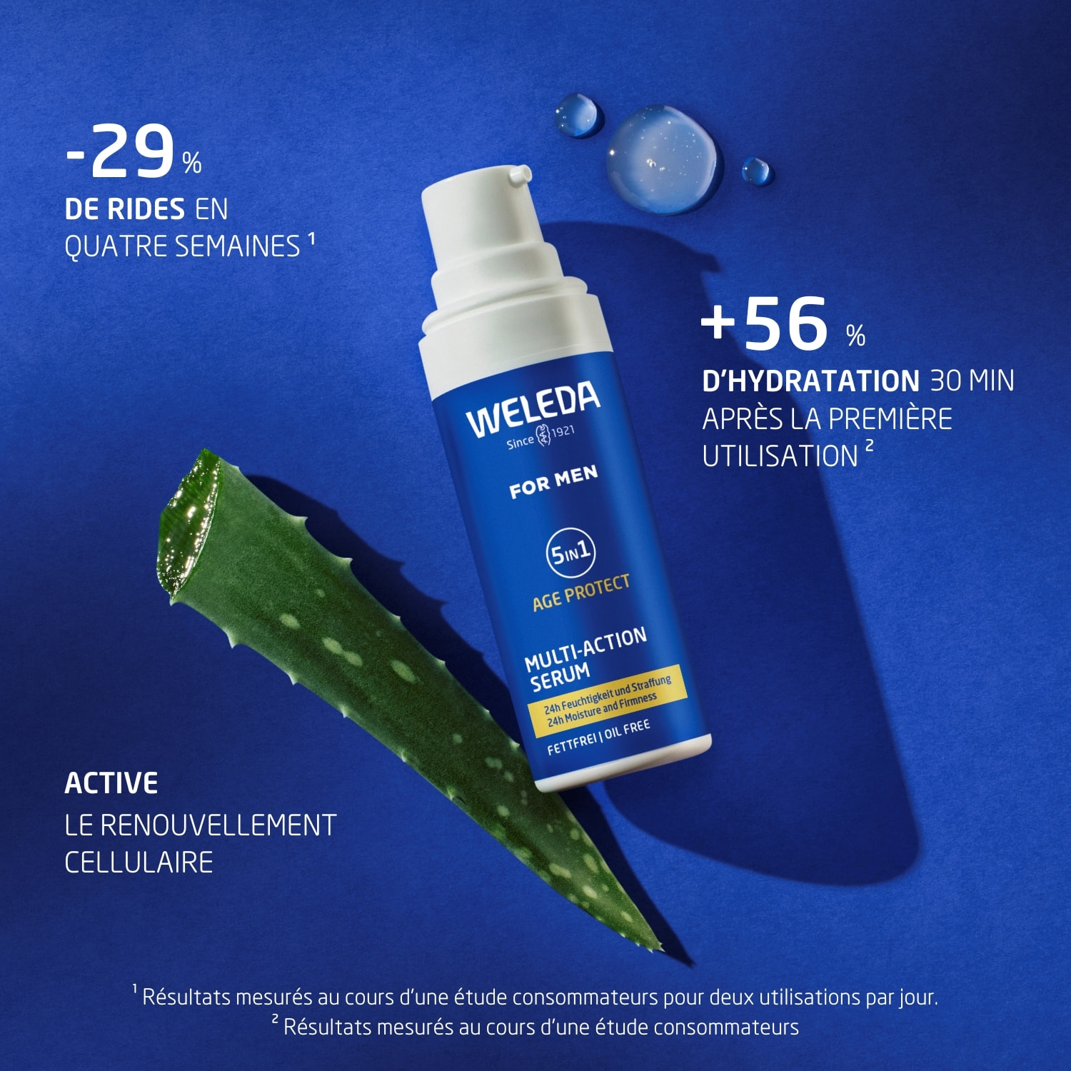 WELEDA - Sérum 5in1 anti-âge 30ml Homme