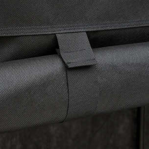 Penderie Dressy rectangulaire 140x165cm noir