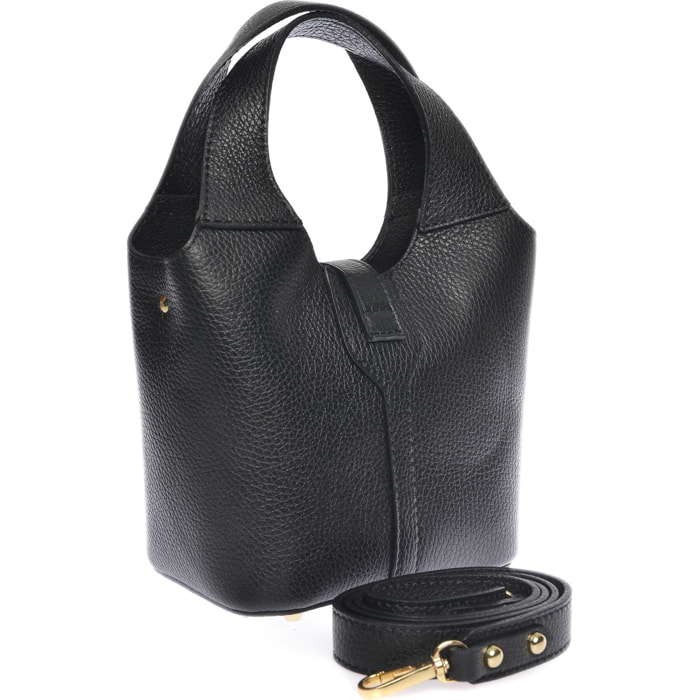 Borsa a mano Anna Luchini Nero
