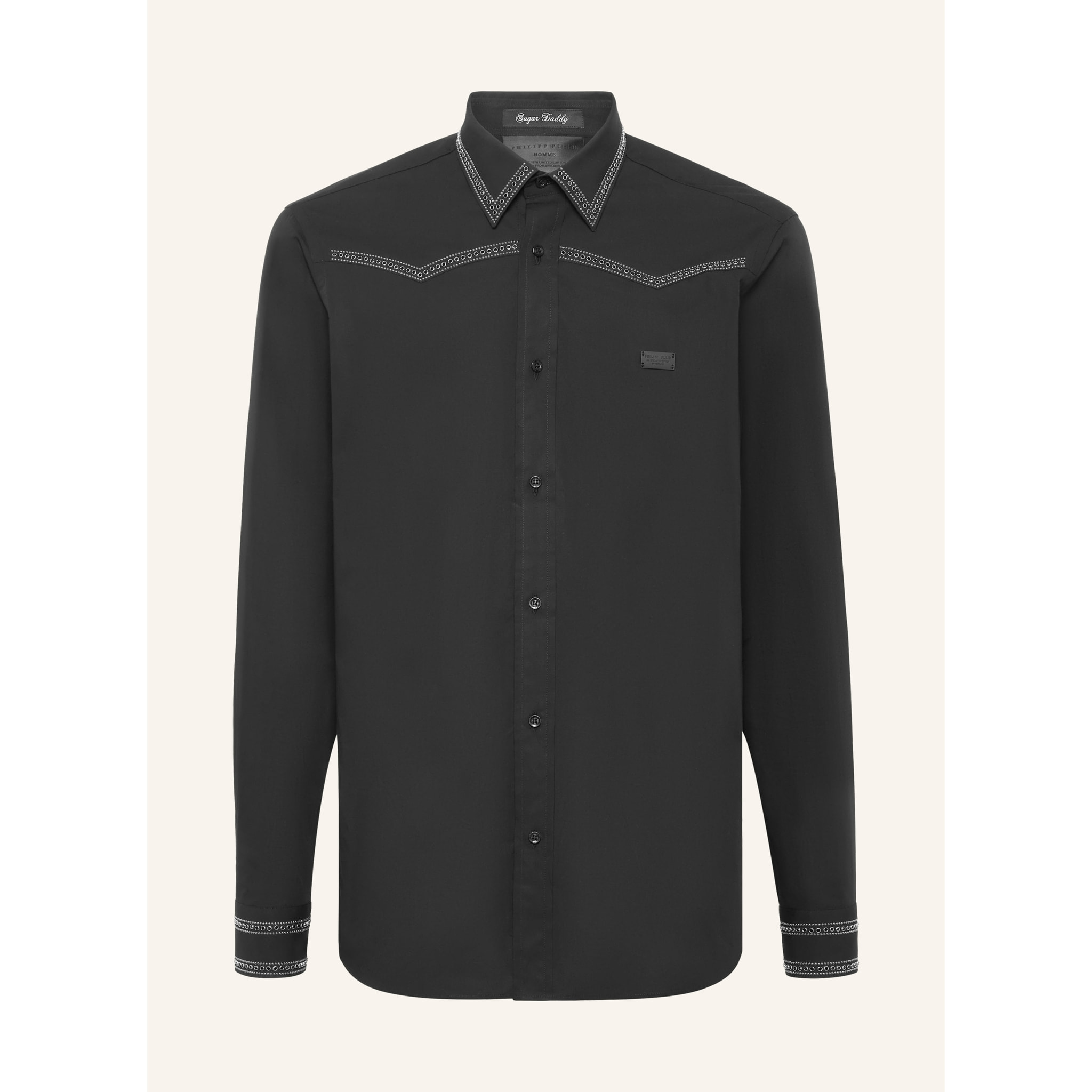 PHILIPP PLEIN Camicia Sugar Daddy Cut LS SUGAR DADDY