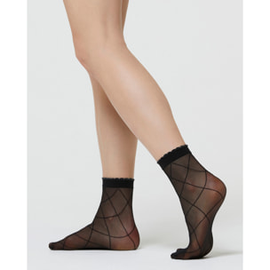 CALZINO VELATO LILIAN CON EFFETTO MICROTULLE