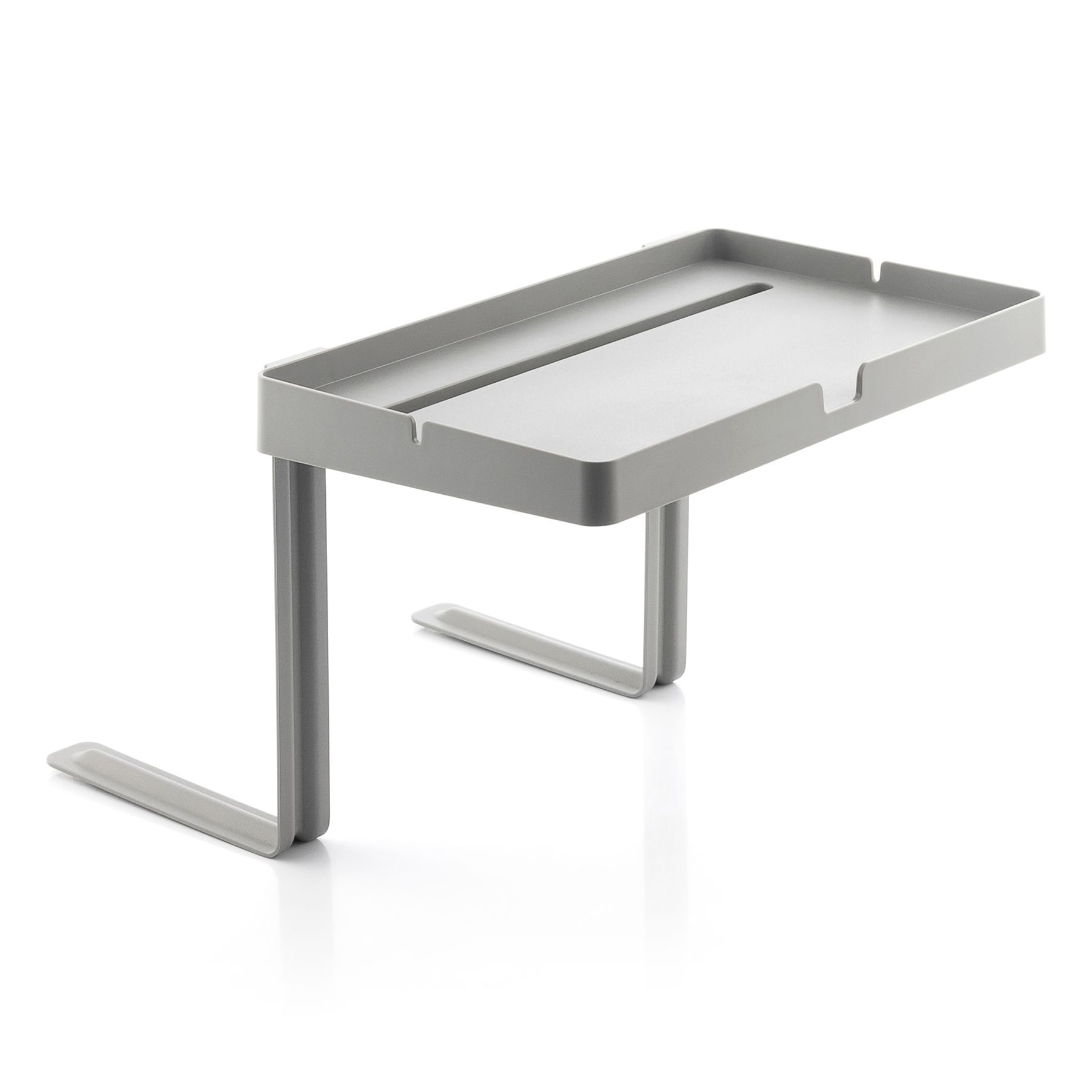 Ripiano universale per letto - grigio - 30x19x2,5 cm