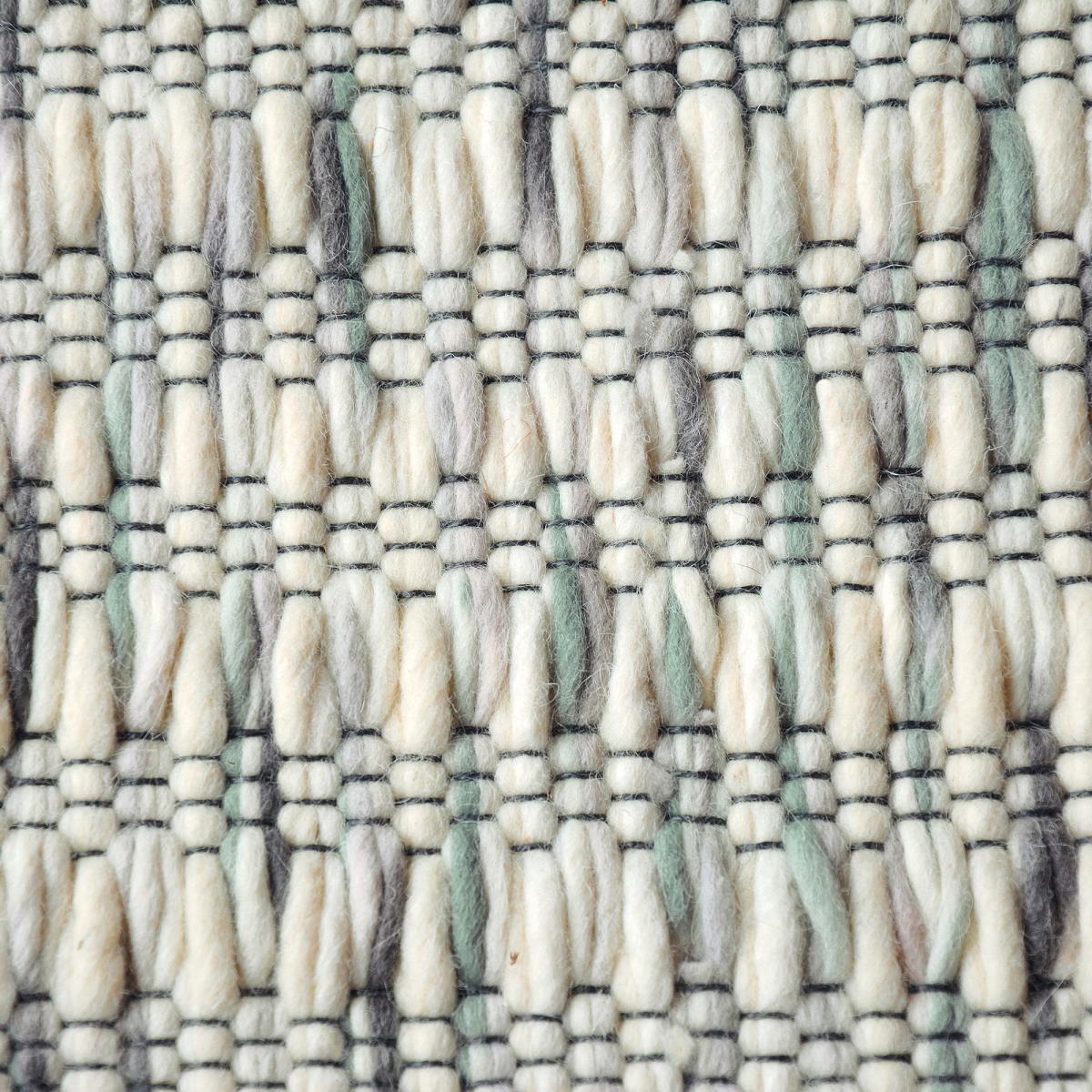 Tapis kilim fait main en laine motif faux uni FIDE