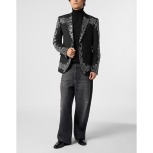 PHILIPP PLEIN Blazer Baroque Skull Strass
