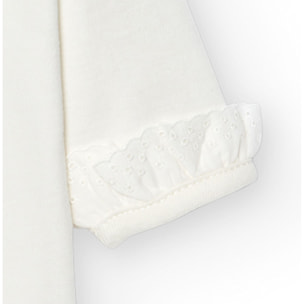 Body bebé manga larga cuello batista