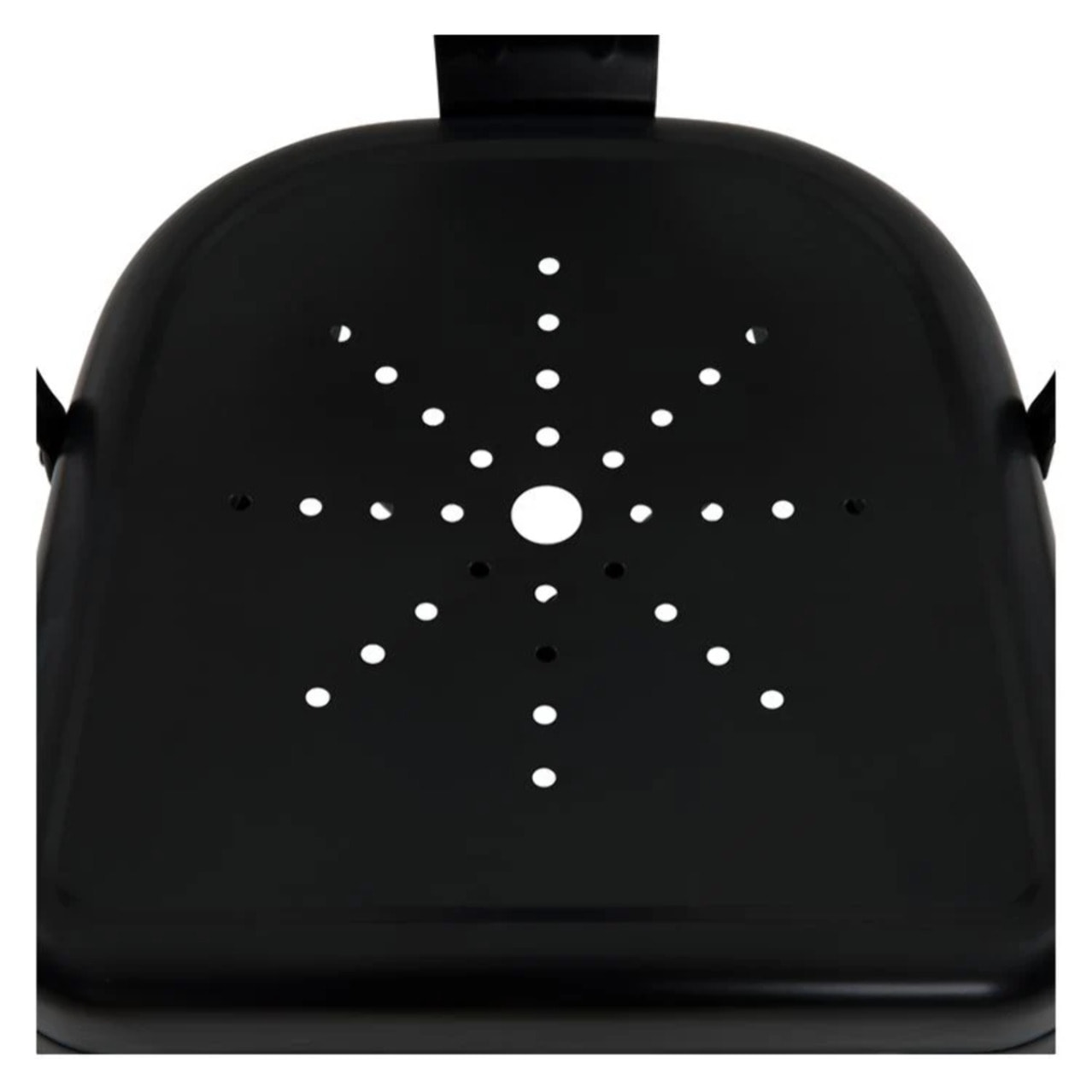 Lot de 2 chaises en métal noir mat - Indus