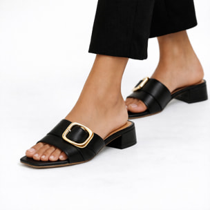 Sandali con accessorio - tacco 3,0 cm