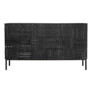 Aparador - Madera de Mango y patas de Hierro - 150x40x85cm