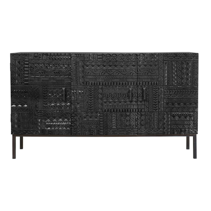 Aparador - Madera de Mango y patas de Hierro - 150x40x85cm