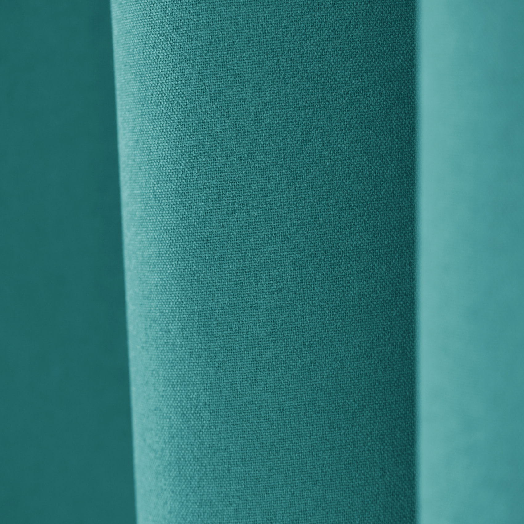 Rideau 100% occultant thermique phonique chiné - Turquoise