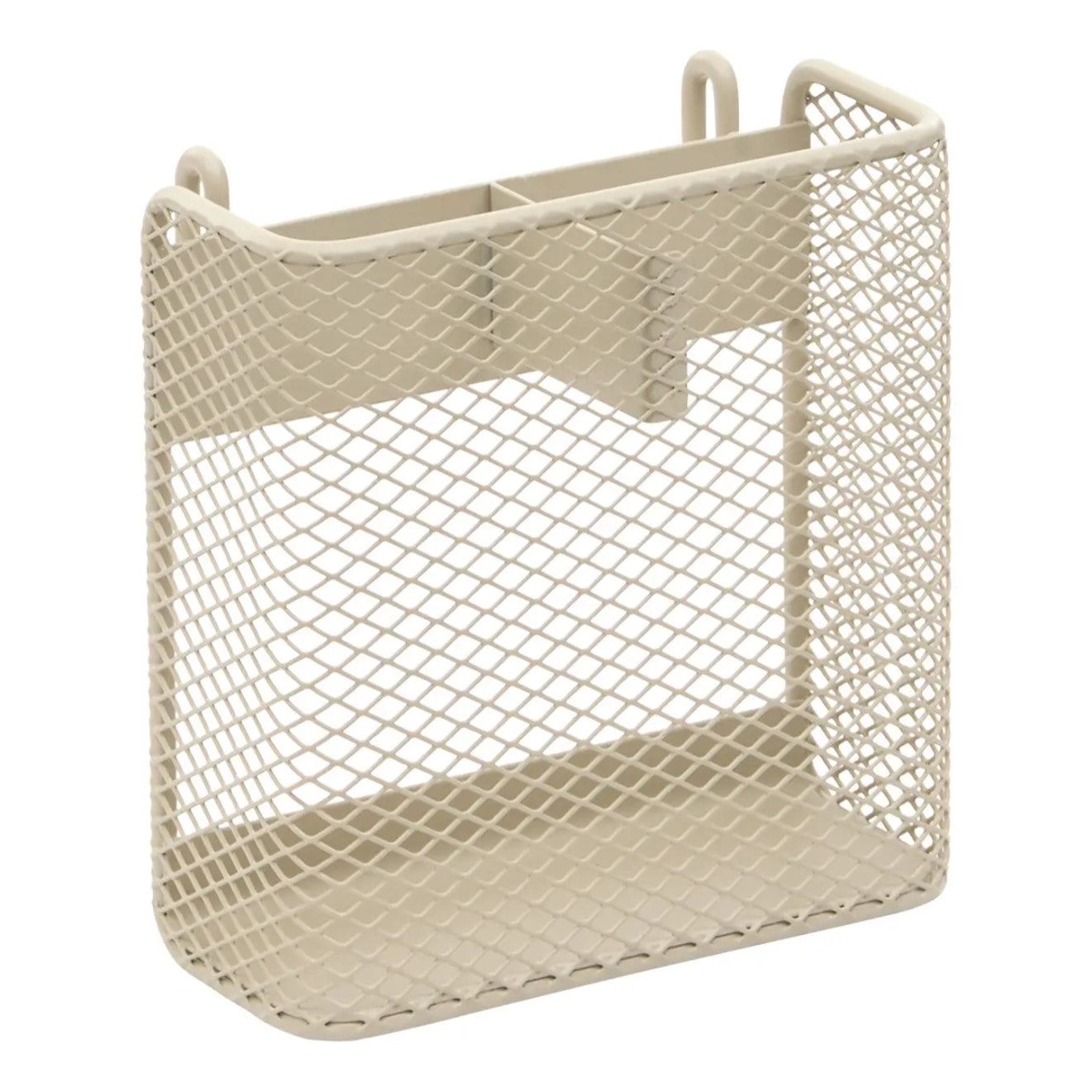 Pot à ustensiles 4 compartiments Telma 12,3x23,3cm beige
