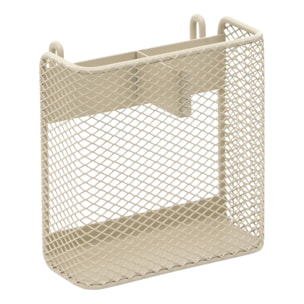 Pot à ustensiles 4 compartiments Telma 12,3x23,3cm beige