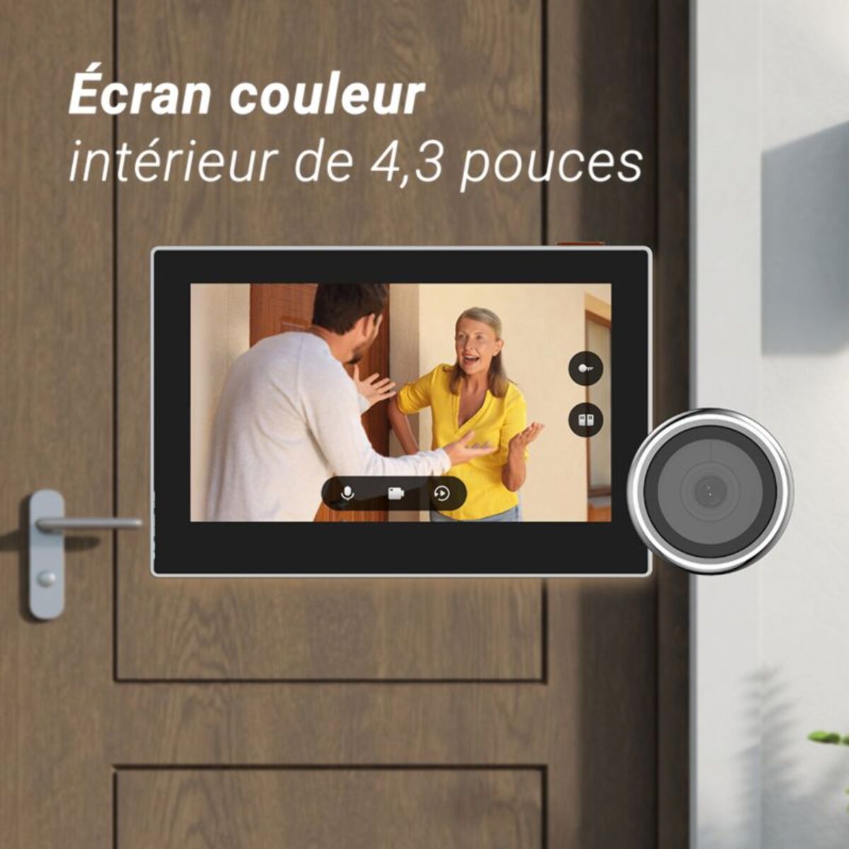 Judas Connecté EZVIZ Juda connecté HP2 Silver 1080P