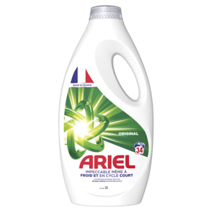 4x34 Lavages Original, Lessive Liquide Ariel