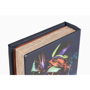 Set 2 Cajas Libro Espejo 21x7x30 / 16x5x24 Cm