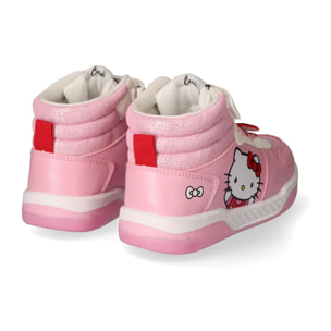 Zapatilla deportiva infantil suela ligera con luces "Minnie"