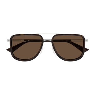 Gafas de Sol Bottega Veneta BV1463S-002 de Metal Hombre 56 mm
