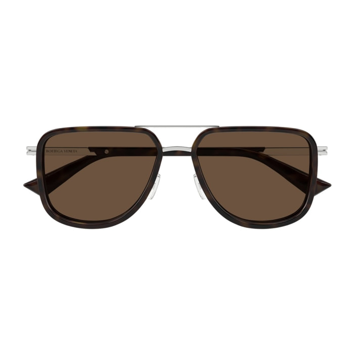 Gafas de Sol Bottega Veneta BV1463S-002 de Metal Hombre 56 mm