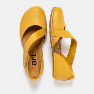 Sandalias 0384 ROMA YELLOW/ CRETA color Yellow