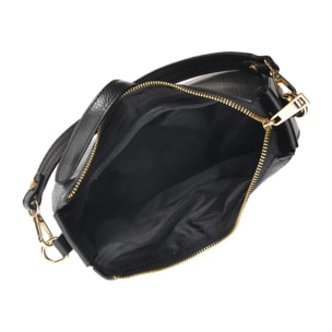 Borsa a spalla Anna Luchini Nero