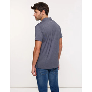 Polo Manga Corta Gris - Chelan