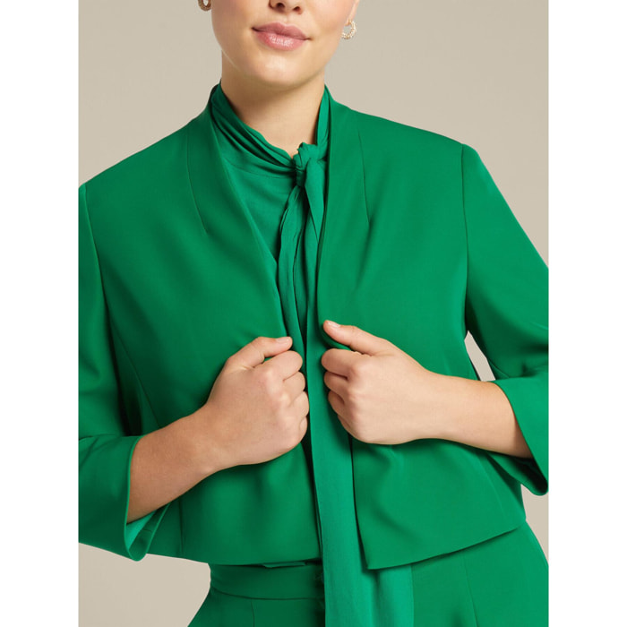 Elena Mirò - Chaqueta corta elegante - Verde