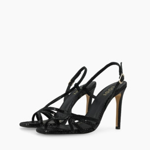 SANDALIAS NEGRAS WELLES