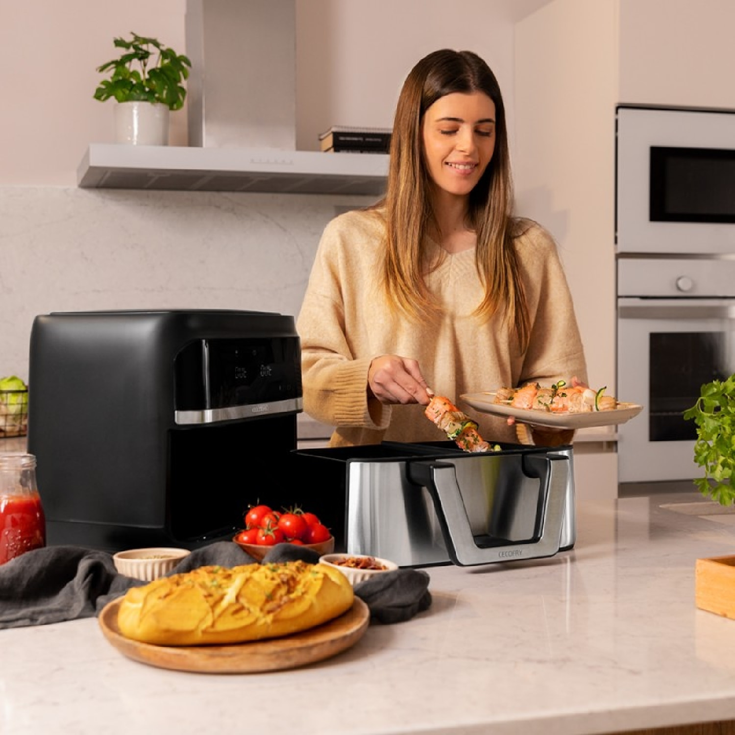 Cecotec Friggitrice ad aria Cecofry Dual 9000