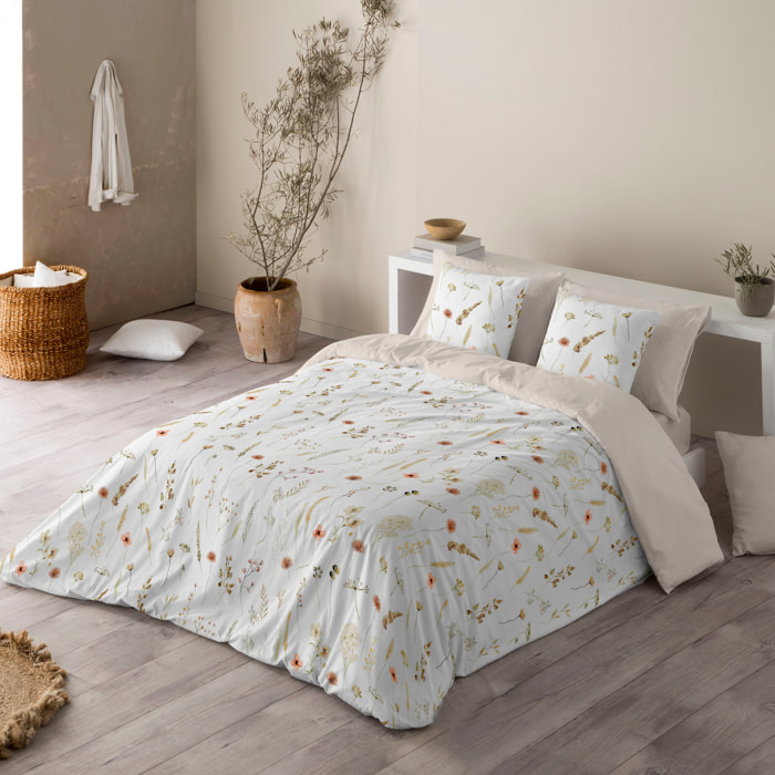 Funda Nórdica Estampada 2/3 piezas - 100% Microfibra Poliéster - Flower Net