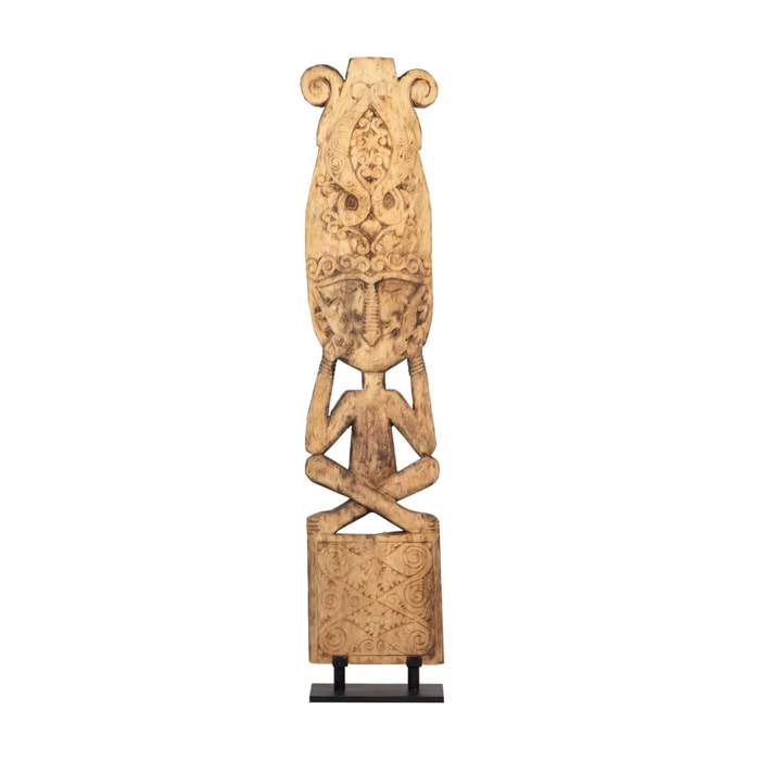 Figura Madera Natural 45x22x213 Cm