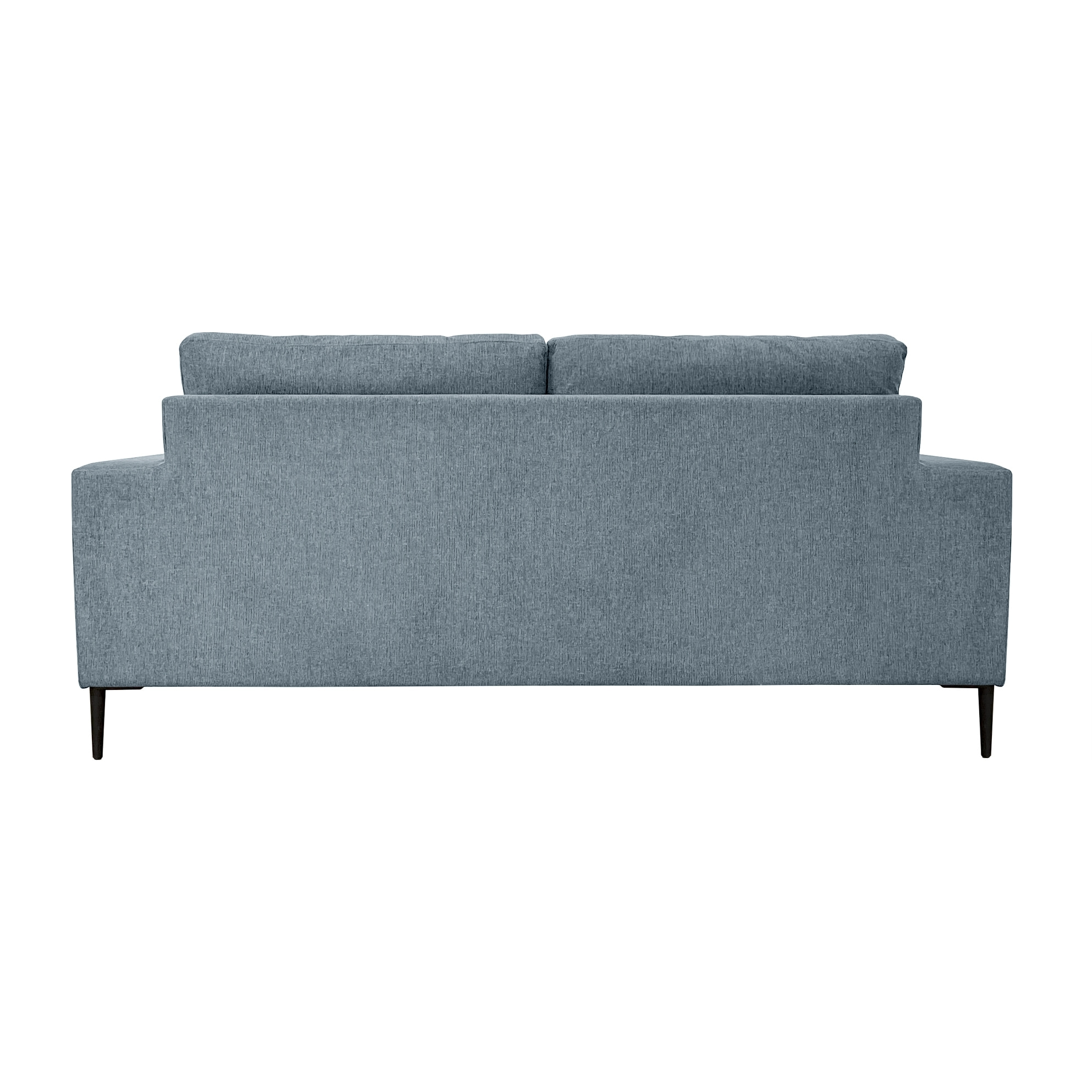 Canapé 3 pl SAMBRE 191 cm fixe tissu Grey - 100% déhoussable - Fab. France