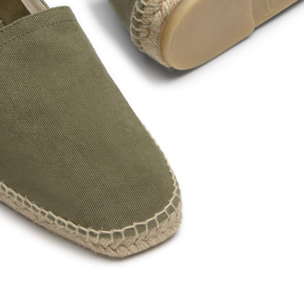 Icónica alpargata Pablo estilo camping en algodón orgánico lavado