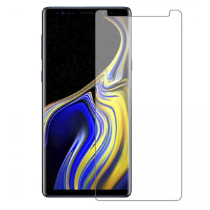 Protezione in vetro temperato premium a schermo intero curvo 4D con accessori per l'installazione per Samsung Note 9